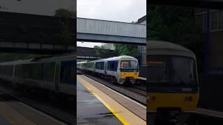 Chiltern Class 165s pass Sudbury Hill Harrow [upl. by Bradwell]