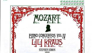 Mozart  Piano Concertos 9 Jeunehomme15161234568  Presentation Centrecord  Lili Kraus [upl. by Seniag831]