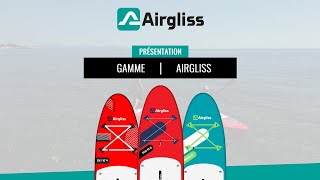 Présentation paddle gamme AIRGLISS  Nautigamescom [upl. by Sugar930]