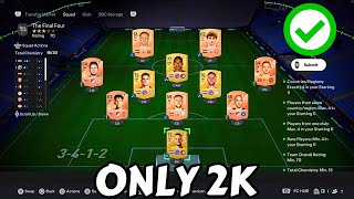 Hybrid Nations The Final Four Sbc Cheapest Solution  Cost 2K [upl. by Stearn264]