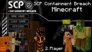 SCP containment breach map in minecraft showcase [upl. by Cheke581]