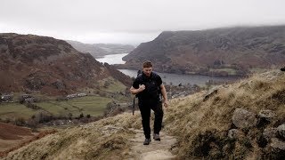 Hiking Helvellyn in ARCTIC conditions [upl. by Nibla874]