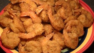 Easy Crispy Fried Shrimp Recipe How To Cook Delicious Fried Shrimp At Home [upl. by Brinna466]