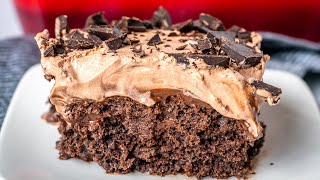 Death by Chocolate Poke Cake [upl. by Murdocca]