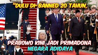 quotDULU DI BANET 20 THN ❗️ KINI PRABOWO DI SAMBUT MERIAH DI AMERIKAquot [upl. by Ymiaj370]