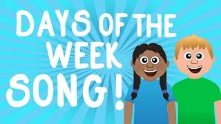 Learn the 7 Days of the Week Song for Kids – Learn Sunday Monday Weekdays – Kindergarten Preschool [upl. by Notsniw]