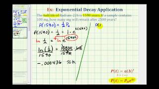 Exponential Decay App yaekt  Given Half Life [upl. by Herculie961]