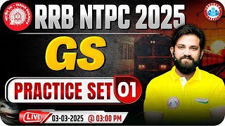 RRB NTPC GS Classes 2025  RRB NTPC GS Practice Set 01  GS for RRB NTPC  GS By Naveen Sir [upl. by Venable]