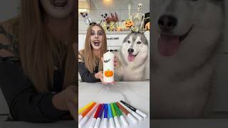 Come STAMPARE i DISEGNI su una CANDELA🕯️🎃😍 tutorial handmade creative dog cane [upl. by Flannery]