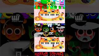 SPRUNKI INCREDIBOX Vs Horror SPUNKI Theme  On Cat 😺 Piano shorts [upl. by Lugar122]