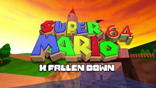 ♥ UNDERTALE FALLEN DOWN x SM64  SUPER MARIO 64 MIX ♥ [upl. by Maleen]