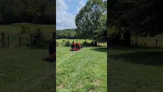 We rebuilt our neighbors brush cutter Full video dropping soon farmlife welding repairs [upl. by Jovitta]