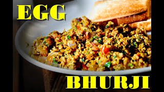 Egg Bhurji Recipe  How To Make Egg Bhurji [upl. by Neenad]