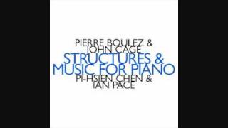 Pierre Boulez Structures premier livre chapitre Ia [upl. by Einnel]