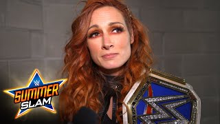 Becky Lynch is back WWE Digital Exclusive August 21 2021 [upl. by Atikihc348]