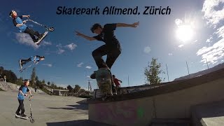 Skatepark Allmend Zürich [upl. by Llertnahs287]