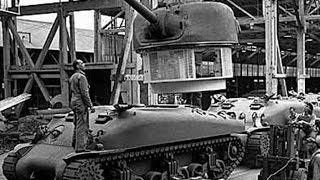 HOW IT WORKS WW2 Tank Factories [upl. by Johansen]