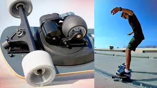 The electric skateboard that moves like a snowboard Summerboard review [upl. by Luise]