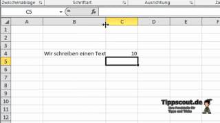 Excel Manueller Zeilenumbruch in Zelle [upl. by Waring959]