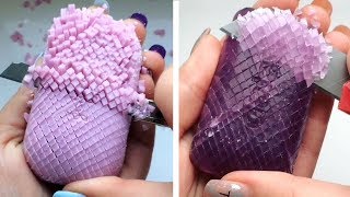 Relaxing ASMR Soap Carving  Satisfying Soap Cutting Videos 77 [upl. by Sire]