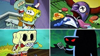 7 Creepiest Spongebob Episodes Ever Aired [upl. by Renat]