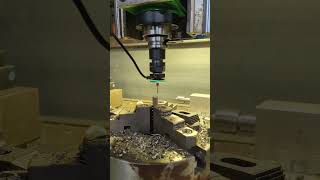 Mach 3 stock probing CNC [upl. by Halsy]