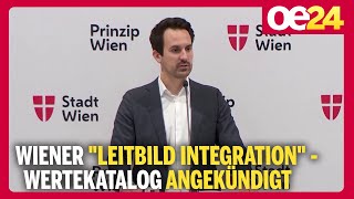 Wiener quotLeitbild Integrationquot Wertekatalog angekündigt [upl. by Elagibba]