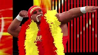 WWE 2K15 Hulk Hogans Red and Yellow Entrance [upl. by Maier559]