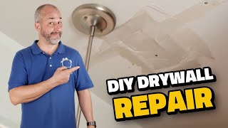 How To Repair a Drywall Patch [upl. by Atnahs]