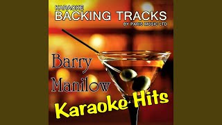 Mandy Originally Performed By Barry Manilow Karaoke Version [upl. by Aiak]