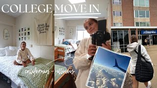 college move in vlog  dorm tour [upl. by Turino]