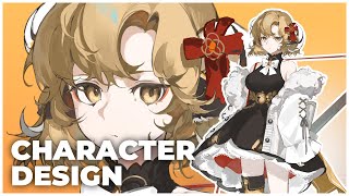 My Character Design Process Art Tutorial [upl. by Dafodil]