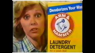 Arm amp Hammer Laundry Detergent Commercial 1979 [upl. by Rie]