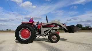 Massey Ferguson 165 2WD Tractor with Loader [upl. by Aridnere970]