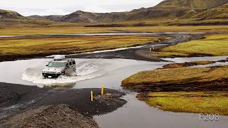 Iceland 4x4 Tour  Langisjor F235  Landmannalaugar F208 [upl. by Elcarim]