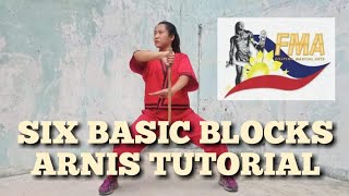 6 Basic Blocks  Arnis Tutorial [upl. by Jorie]