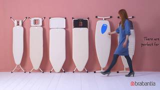 How to choose the right ironing board for easy and efficient ironing  Brabantia [upl. by Ytsirt124]