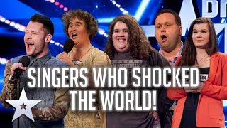 SINGERS WHO SHOCKED THE WORLD  Britains Got Talent [upl. by Winthorpe]