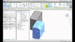 Revit II  E304  Modelagem  Varredura Simples e com Mescla [upl. by Otsuaf562]