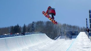 Greatest Commentary of Snowboard Halfpipe Run Ever [upl. by Matt]