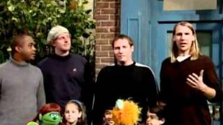 Sesame Street Hootie And The Blowfish Sing Hold My Handflv [upl. by Otilopih]