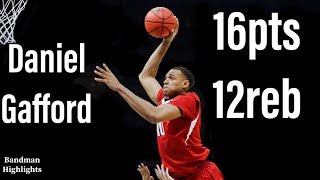 Daniel Gafford Arkansas vs Florida3918Highlights16pts 12rebProjected 1st round pick [upl. by Airpal]