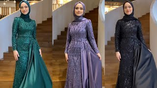 2023 Harika Tesettür Abiye Modelleri Düğün Abiye Elbise  amazing Womens Dresses For Wedding [upl. by Ettevad]