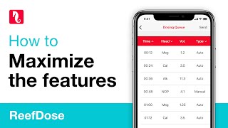 How to set the ReefDose main features [upl. by Fan912]