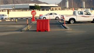 Saudi Arabia driving test bay parkingmicky [upl. by Nwahsat147]