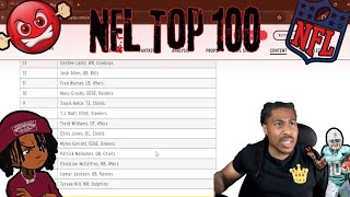 NFL Top 100 Players Of 2024 List Reaction [upl. by Labotsirc]