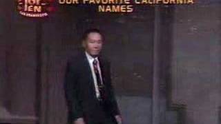 David Letterman Funniest Top 10 Ever  California Names [upl. by Manville]