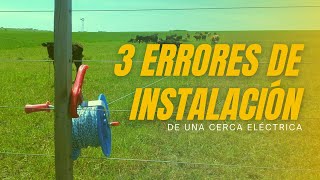 3 Errores en Instalación de una Cerca Eléctrica Ganadera [upl. by Eade2]