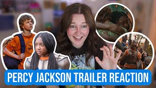 Percy Jackson and The Olympians Teaser Trailer REACTION [upl. by Enaxor111]