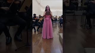 Mozart Exsultate Jubilate  Alleluja Excerpt shorts [upl. by Danna]